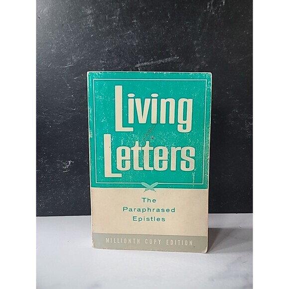 Living Letters The Paraphrased Epistles Paperback - Picture 1 of 10